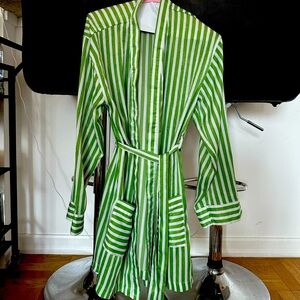 Striped Cardigan with matching belt